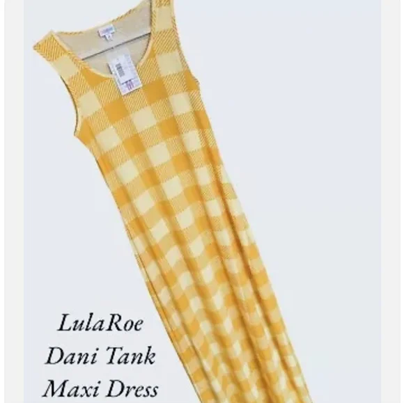 NWT Lularoe Dani LG Polka Dot B&W Maxi Dress Super Versatile One & Done or Layer - Picture 13 of 14